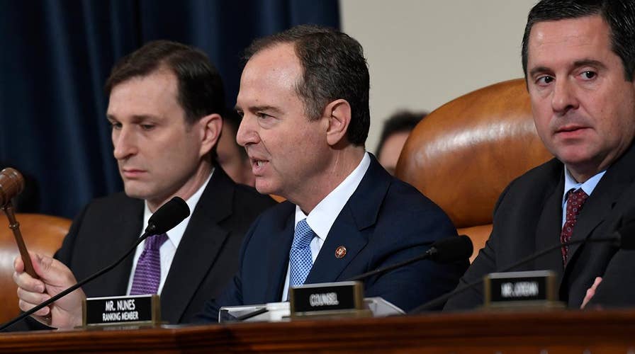 Left accuses Trump of witness intimidation during impeachment hearings