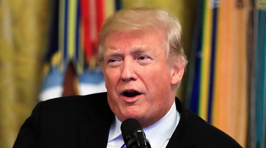 President Trump says Republicans are being denied 'due process' in impeachment inquiry hearings