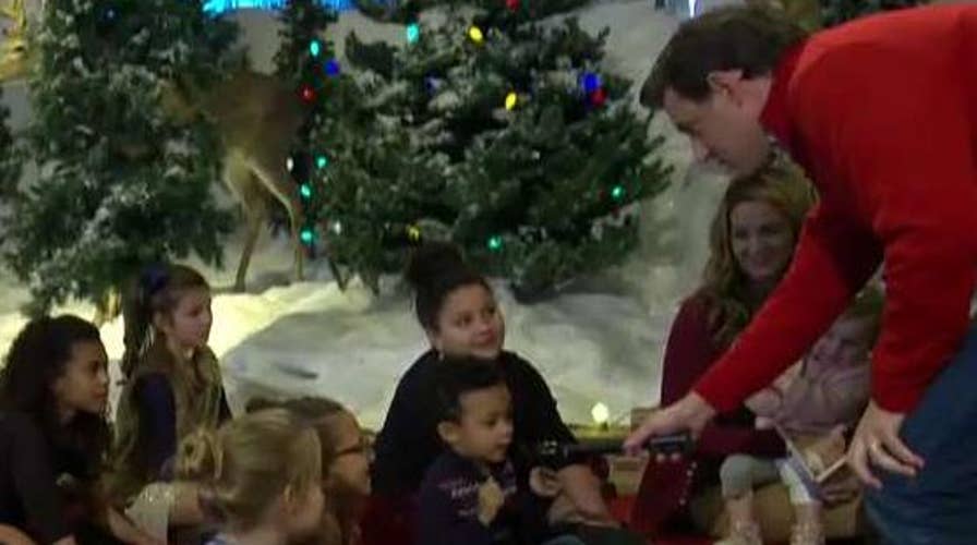 Santa stops by Bass Pro Shops & Cabela's