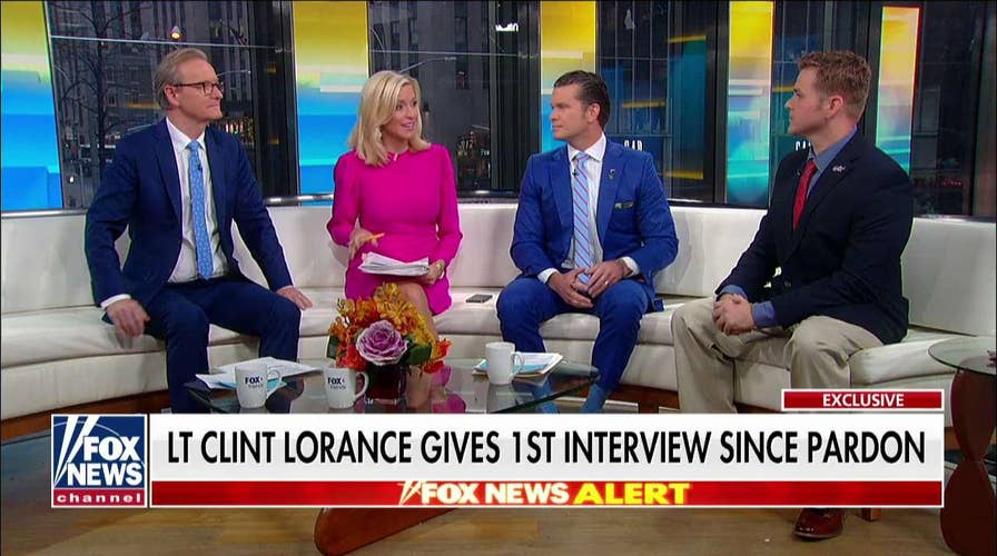 Clint Lorance sits down with 'Fox & Friends' for first interview since Trump pardon: 'I love you sir'