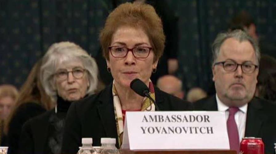 Gender becomes major focus of Marie Yovanovitch hearing