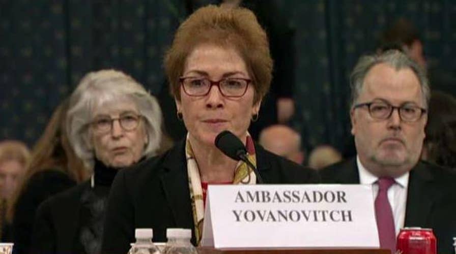 Gender becomes major focus of Marie Yovanovitch hearing