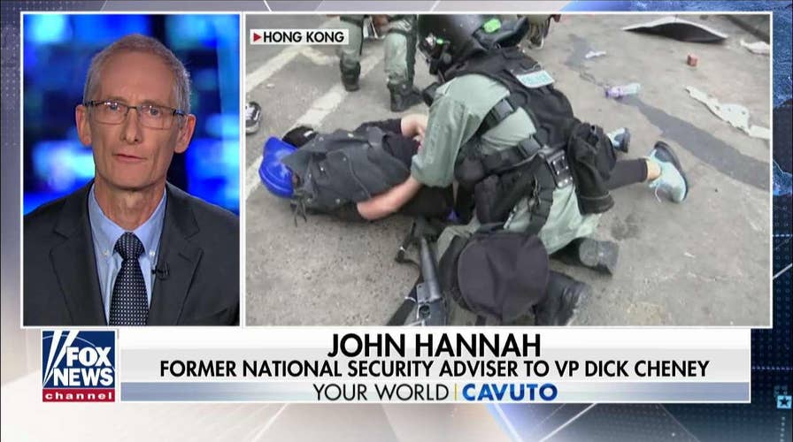 Former Cheney adviser says Hong Kong protests have become a 'fundamental challenge' to Chinese authority