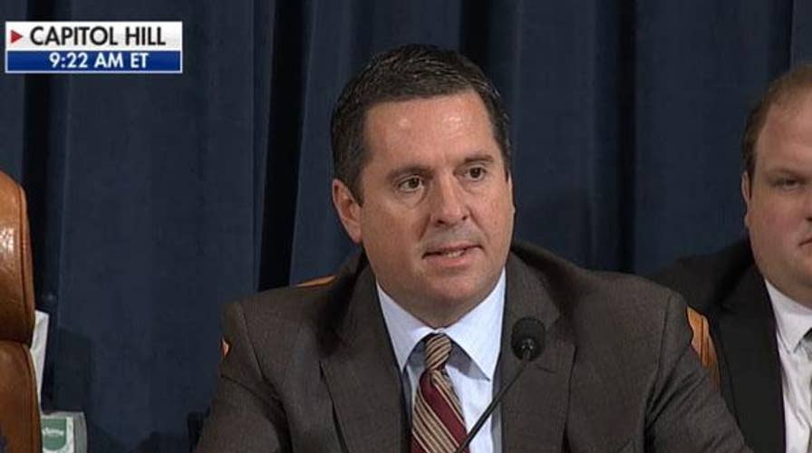 Nunes: Dems put whistleblower in 'witness protection'