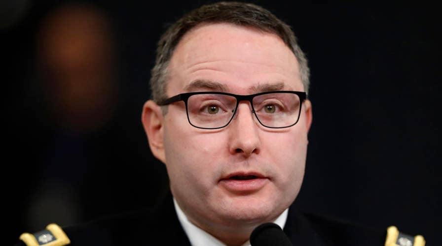 Vindman testifies he's been excluded from meetings since participation in impeachment inquiry