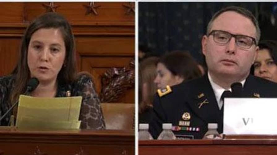Stefanik grills Vindman over Biden & Burisma