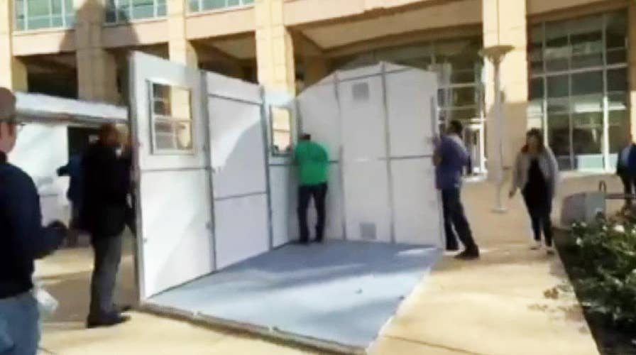 Portable homeless shelters popping up in California