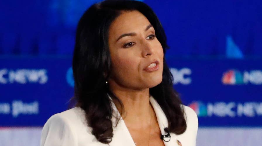 2020 hopeful Tulsi Gabbard bashes Democratic party in Atlanta