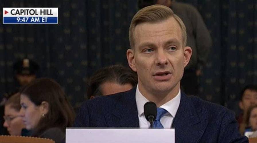 Holmes testifies: Biden, Burisma investigations 'precondition' for Oval Office visit