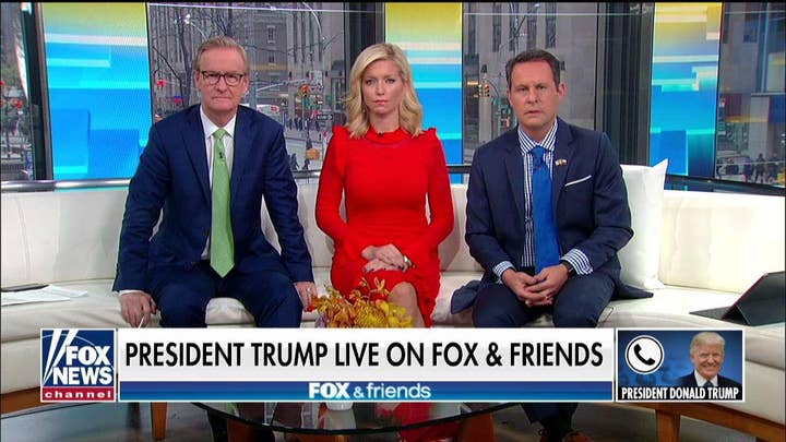 Trump asked on 'Fox &amp; Friends' whether there was quid pro quo, extortion, bribery with Ukraine aid