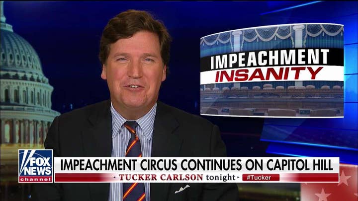 Tucker Carlson: 'Buffoon' Adam Schiff's impeachment circus continues