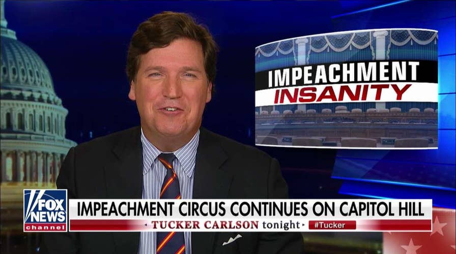 Tucker Carlson: 'Buffoon' Adam Schiff's impeachment circus continues