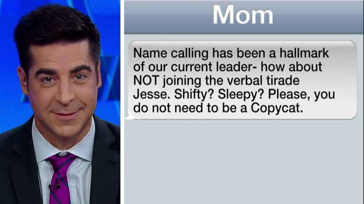 Jesse Watters' mom critiques his coverage of the impeachment hearings
