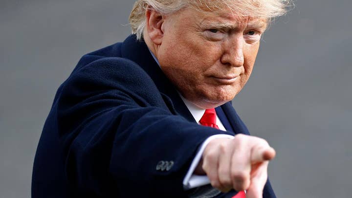 President Trump expresses support for impeachment trial, GOP being able to call witnesses