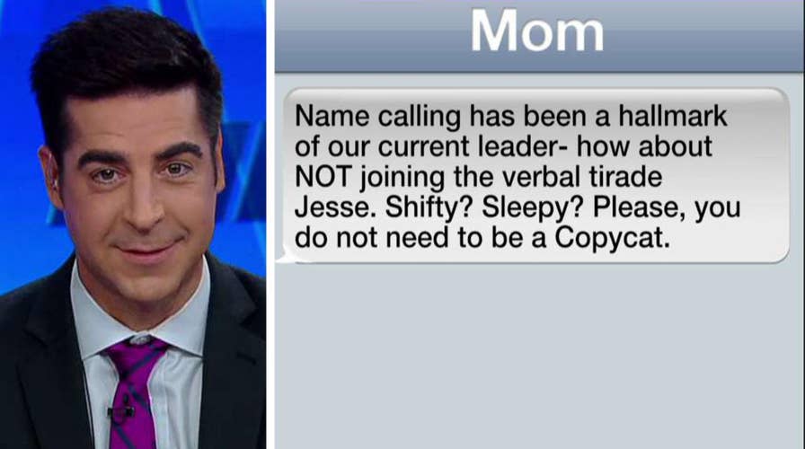 Jesse Watters' mom critiques his coverage of the impeachment hearings