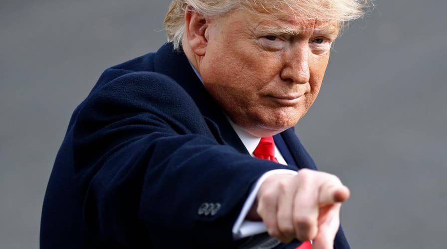 President Trump expresses support for impeachment trial, GOP being able to call witnesses