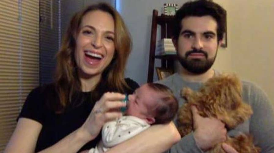Jedediah's baby boy makes his 'Fox & Friends' debut