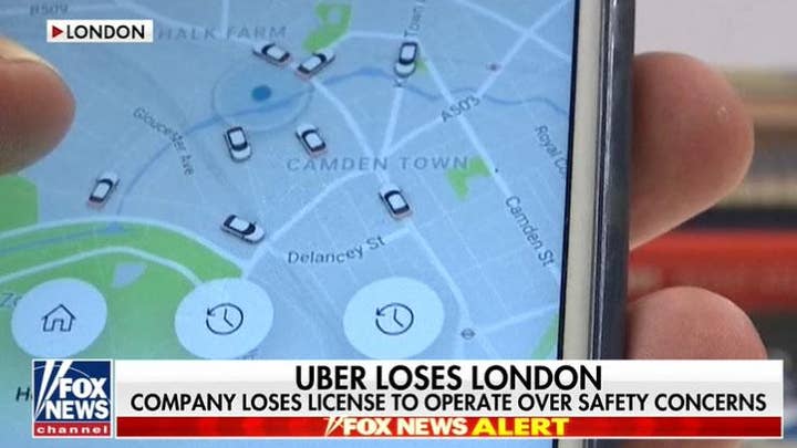 Uber loses London license