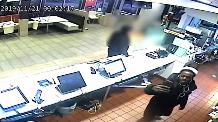 McDonald's employee assaulted with mop bucket, released footage shows