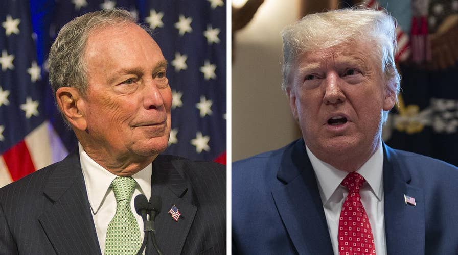 Battle of the billionaires: Bloomberg bashes Trump after campaign announcement