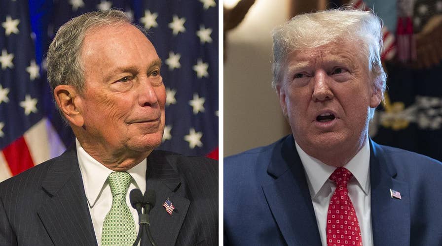 Battle of the billionaires: Bloomberg bashes Trump after campaign announcement