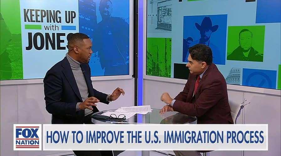 Lawrence Jones takes on 'open borders' professor: 'There is a concerted effort to usurp the system'
