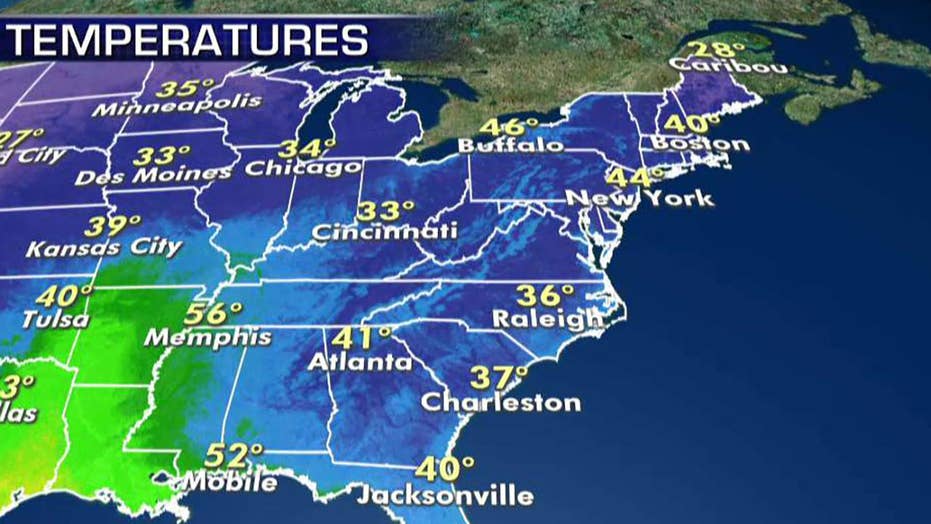 Thanksgiving Winter Weather Threatens Coast To Coast Misery This