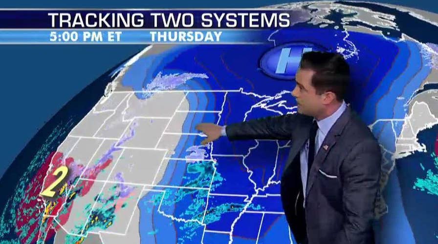 Dangerous weather threatens to snarl Thanksgiving travel