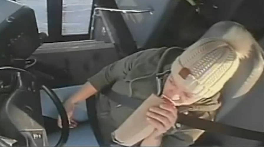 Surveillance video captures Illinois school bus driver drinking on the job