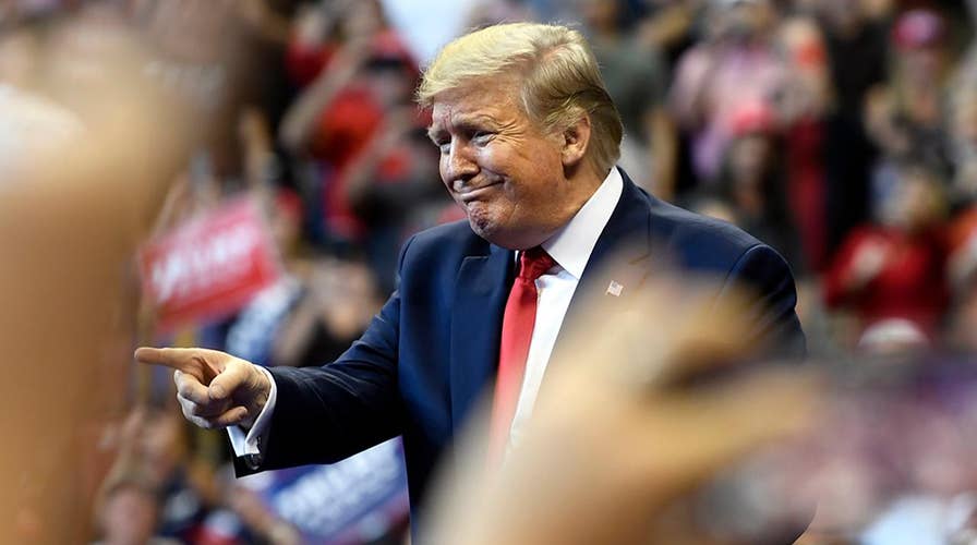 President Trump fires up supporters, slams impeachment inquiry at Florida 'homecoming' rally