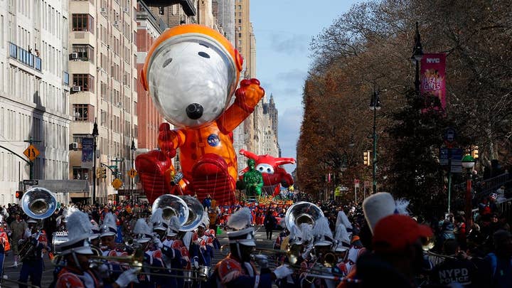 Macy's Thanksgiving Parade balloons fly amid earlier weather worries