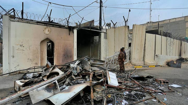 Iraqi protesters killed after Iranian consulate set on fire