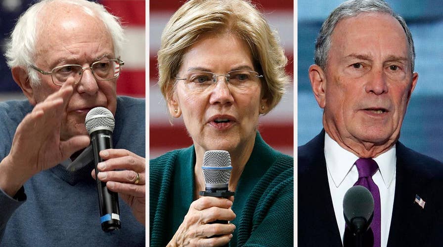 2020 Democrats attack billionaire Bloomberg, insist they aren't rich