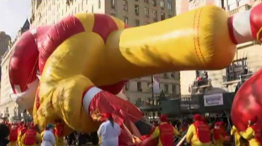 Ronald McDonald balloon pulled from Thanksgiving parade route due to leak