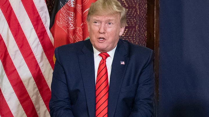 President Trump announces the resumption of peace talks with the Taliban