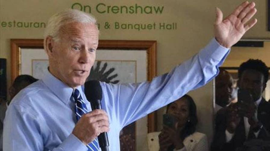 Biden's 'no malarkey' bus tour kicks off as Buttigieg surges