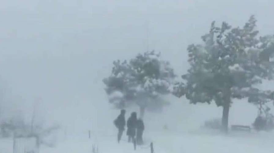 Powerful winter storm causes chaos with holiday travel