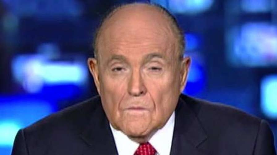 Giuliani's testy TV interviews