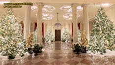 White House unveils Christmas decor with 'Spirit of America' theme
