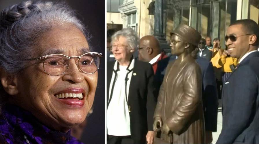 Montgomery, Alabama honors civil rights icon Rosa Parks