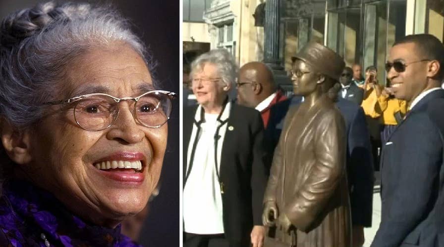 Montgomery, Alabama honors civil rights icon Rosa Parks