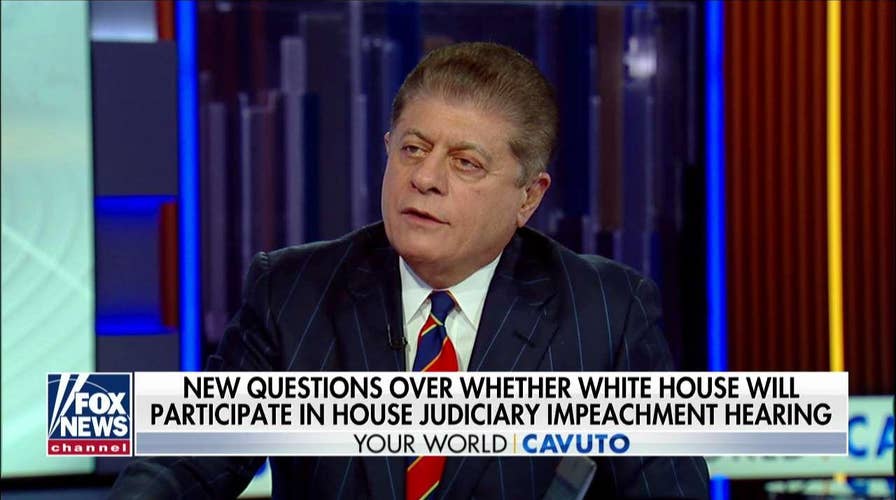 Judge Nap: Trump destroys his 'unfair' impeachment process argument by not participating in Nadler hearings