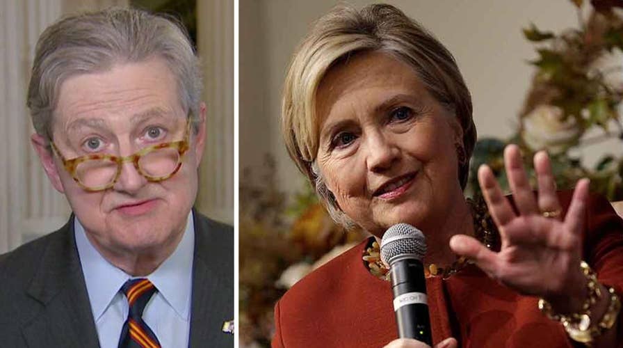 Sen. John Kennedy responds to Hillary Clinton’s accusations on ‘parroting Russian propaganda’
