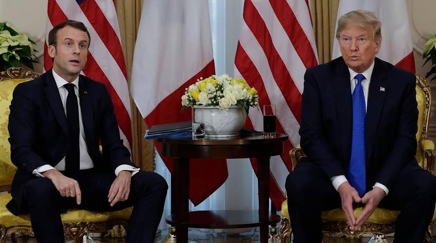 Trump tells Macron his response on ISIS fighters is 'one of the greatest non-answers I've ever heard'