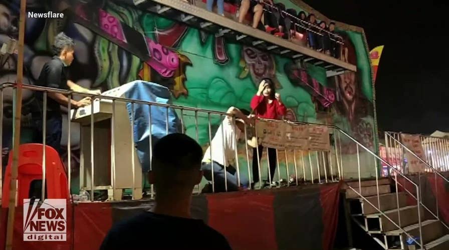 5 people thrown from Thailand carnival ride after safety bar becomes loose
