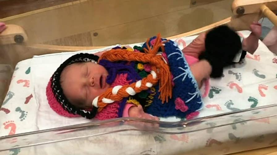 Maternity ward dresses newborns as ‘Frozen 2’ characters