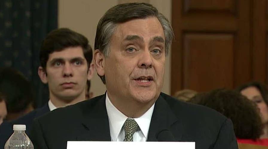 Martha MacCallum says Jonathan Turley is laying out a cautionary tale on impeachment