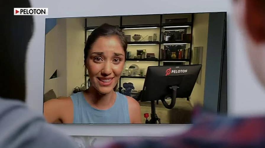 Peloton girl outlet commercial