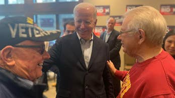 Biden aims to regain momentum as he focuses on rural Iowa