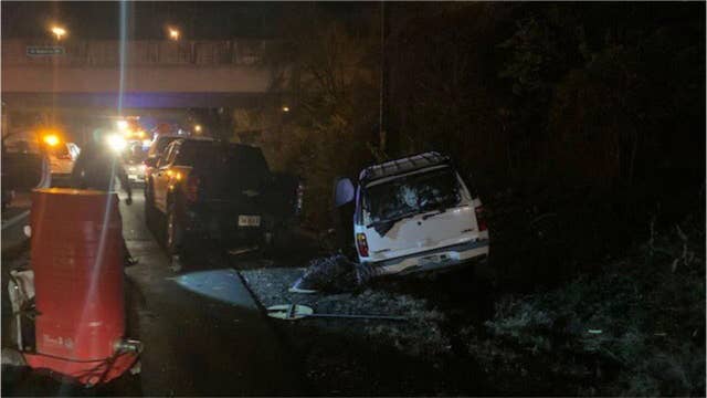 Officials Suspected Drunk Driver Hits Entire Crew Of Road Workers On 